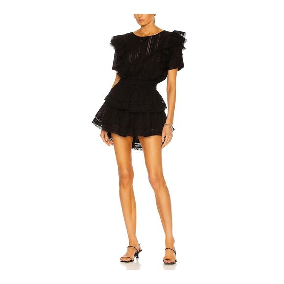 LoveShackFancy Dresses & Skirts - Loveshackfancy 'Natasha' Black Cotton Dress Size XS